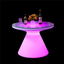 Image of Dynamic Illumination RGB LED Bar Table